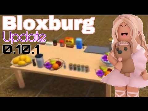 BLOXBURG UPDATE- 0.10.1 * NEW ITEMS AND MORE* BLOXBURG ROBLOX - YouTube