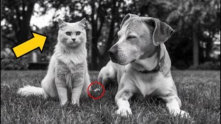 The Deaf Cat Who Became a Guide for a Blind Dog – Their Bond Will Leave You Speechless