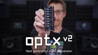 Boredbrain Optx v2 brief introduction (ADAT converter for eurorack)