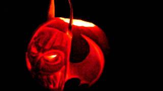 Evil Batman pumpkin