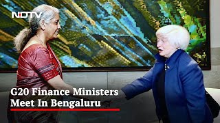 Nirmala Sitharaman, US Treasury Secretary Meet Ahead Of Bengaluru G20 Meet | The News