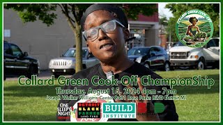 Collard Green Cook-Off 2024: Chef Bee of Sisters on a Roll (Vegan)