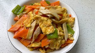 杏鲍菇超好吃的家常做法，鲜香入味，开胃下饭还营养，没肉也特香