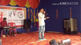 MANTU CHHURIA STAGE PERFORMANCE AT GOVT. POLYTECHNIC SAMBALPUR (RENGALI) 2nd ANNUAL FUNCTION