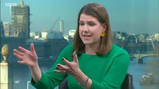 Lib Dem Leader Jo Swinson discusses her Party's Brexit policy with Andrew Neil