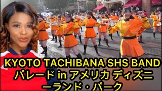 KYOTO TACHIBANA SHS BAND パレード in アメリカ ディズニーランド・パーク Parade in Disneyland Park #京都橘高校吹奏楽部 #オレンジの悪魔