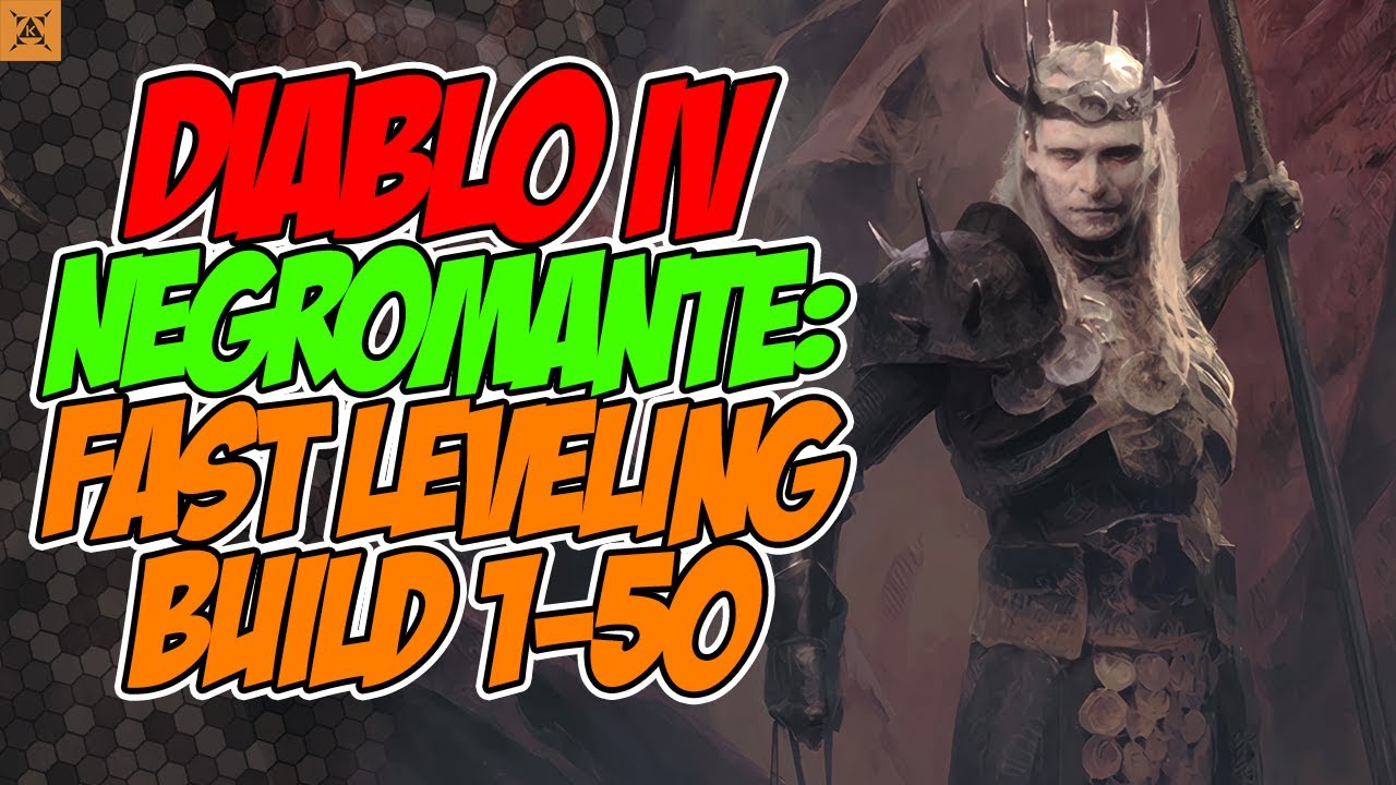 DIABLO IV: LA MIGLIORE BUILD PER EXPARE IL NEGROMANTE [Diablo 4 ITA] Lv ...