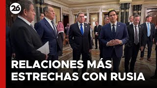 Rubio y Lavrov: Acuerdan activar sus embajadas