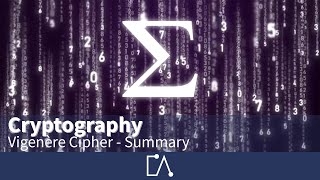 🇬🇧 Classical Cryptography - Vigenère Cipher - Summary | Embedded Academy Tutorial