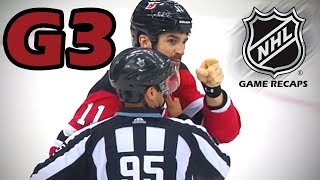Tampa Bay Lightning vs New Jersey Devils. 2018 NHL Playoffs. Round 1. Game 3. 04.16.2018 (HD)