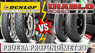 Pirelli Diablo Rosso 3 VS Dunlop Arrowmax GT 601 - Cúal Me Compro?