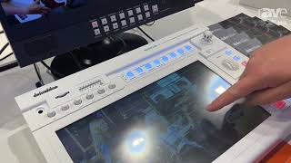 ISE 2022: Datavideo Shows KMU-200 4K Multi-Channel Touch Screen Region of Interest Switcher