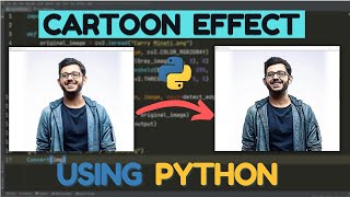 OpenCV Tutorial part-1 | How to convert images into cartoon using python.