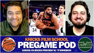 PREGAME POD LIVE! | Knicks vs Bucks Preview w/ Ti Windisch of the Gyro Step Podcast