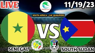 Senegal vs South Sudan Live Match - مباراة السنغال وجنوب السودان بث مباشر