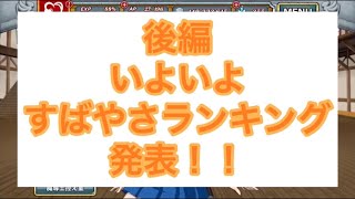 【FAIRY TAIL極魔法乱舞】すばやさ最速ランキング後編