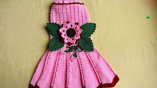 Flor para forro de licuadora tejido a crochet paso a paso🌸🌸🌻🌻