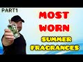 My Most Worn Summer Fragrances Colognes 2024