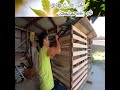 3　廃材を使用してヤギ小屋を作ってみた　i made a goat shed using scrap wood