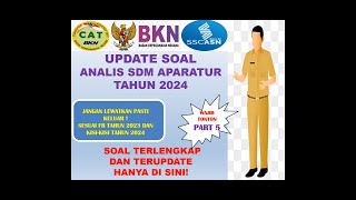 TERBARU! ANALIS SDM APARATUR AHLI PERTAMA