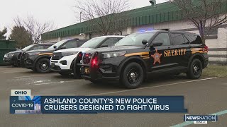 Ashland County’s new police cruisers designed to fight virus