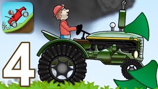 Hill Climb Racing - Gameplay Walkthrough Part 4 - Tractor (iOS, Android)