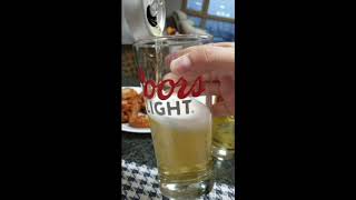 쿠어스 라이트 Coors Light 색이 변하는 전용잔  Color-changing Glass