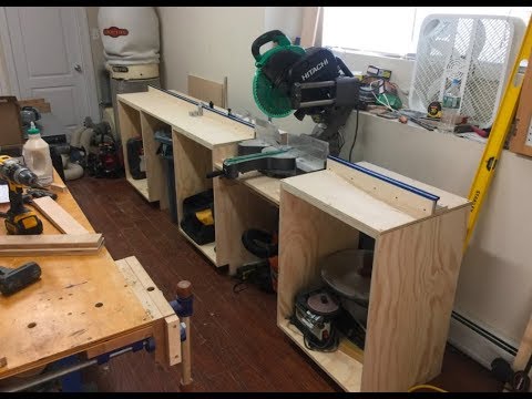 Miter Saw Station Pt.1 Miter Saw Station Pt.1