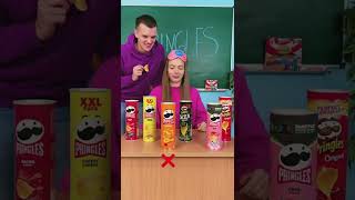 PRINGLES CHALLENGE! #shorts by Mr Degree