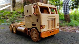 WOODEN TRUCK CABOVER - DIY.