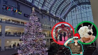 The Biggest Xmas Tree in Sapporo, Japan. Sapporo Factory Mall during Christmas.