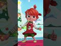 dashing through the snow 🦌🎶 christmas dance party cocomelon nursery rhymes u0026 kids songs shorts