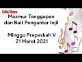 Mazmur Tanggapan ||EDISI BARU||Minggu Prapaskah V -Tahun B|| 21 Maret 2021 || Lasri Sitanggang