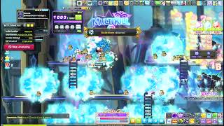 Maplestory Bottom Deck Passage 3  (Dawn Warrior) 18K+/HR Lazy w/ Sol Janus