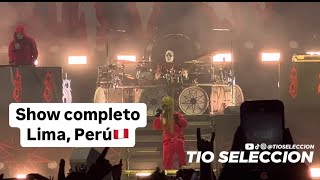 (4K) Slipknot Show Completo || Lima, Perú || 28 Octubre, 2024 || Costa 21