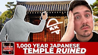 Tourist Ruins 1,000 Year Japanese Temple with Graffiti | @AbroadinJapanPodcast #2