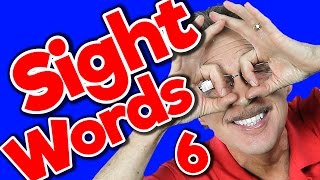 New Sight Words 6 | Sight Words Kindergarten | High Frequency Words | Jump Out Words | Jack Hartmann