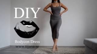 DIY Bodycon dress | Tijana Arsenijevic