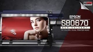 The Epson SureColor SC-S80670 (Eco-Solvent Printer)