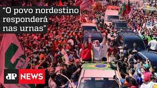 Em Recife, Lula volta a criticar Bolsonaro