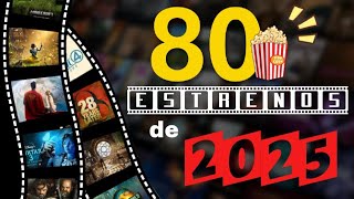 Calendario de películas 2025 🍿🎬 Los estrenos más esperados