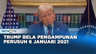 Trump Bela Pengampunan Perusuh 6 Januari 2021 dan Dukung Proud Boys di Politik