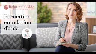 Présentation de la Formation en Relation d'Aide pour professionnels du monde animal