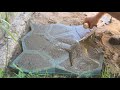 DIY Stone Path Maker Mold_Your Humble House