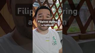 What Filipinos do during a typhoon #philippines #relatable #kuyajake