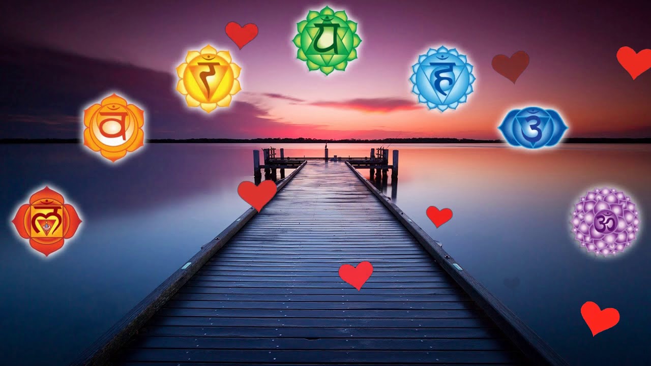 All 7 Chakras Healing Meditation Music - YouTube