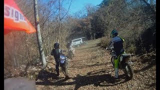 モトフィールド鶯沢エンデューロコース試走前半部分TS125R①