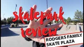 RODGERS FAMILY SKATE PLAZA - APEX NORTH CAROLINA REVIEW