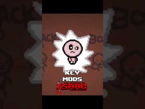 Keys mods For The Binding of Isaac! #shorts #tboi #thebindingofisaac #games #isaac #mod #key