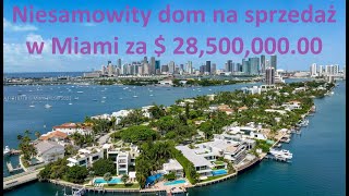 Luksusowy dom na sprzedaż w Miami za $28,500,000.00 - zakup domu za granicą